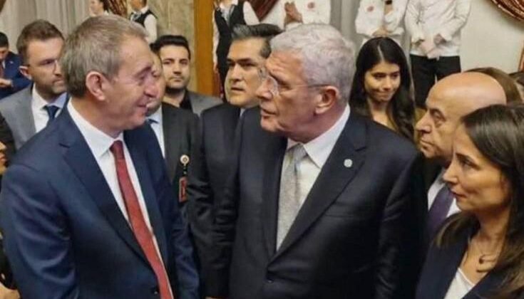 Bakırhan ile Dervişoğlu arasında samimi anlar