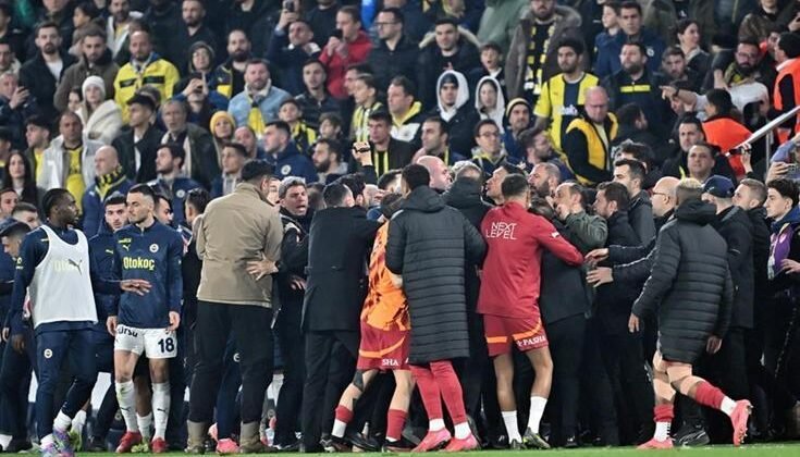 Gergin derbide onlarca kişi için adli işlem başlatıldı