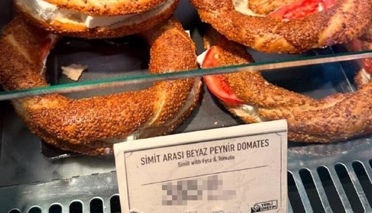 Sabiha Gökçen’de satılan simitin fiyatını görenler