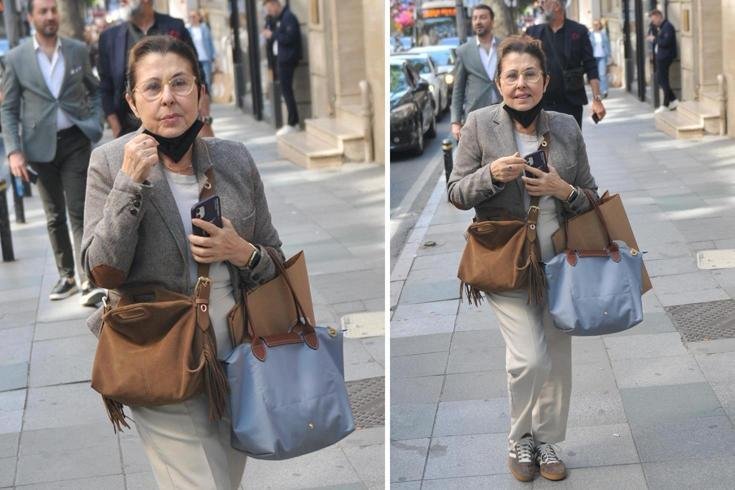 Gözlerden uzak yaşayan usta sanatçı, sokakta kameralara yakalandı